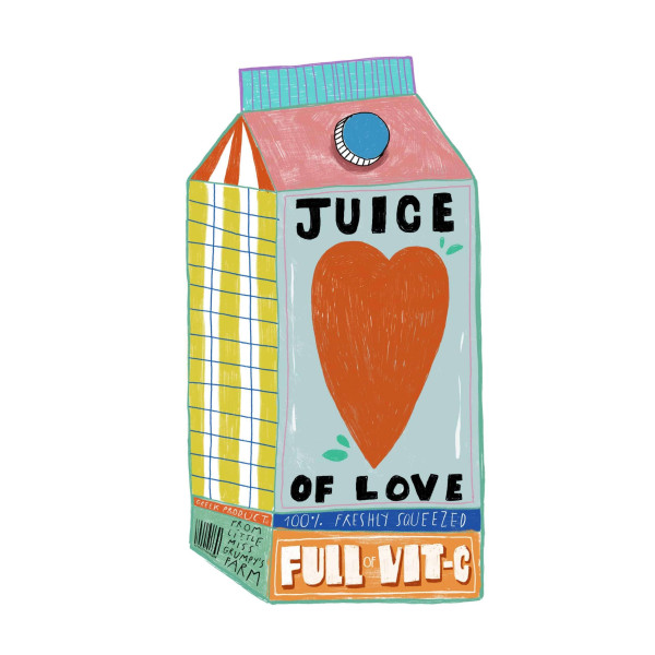 Little Miss Grumpy Κάρτα The Juice of Love (10 x 15 cm)