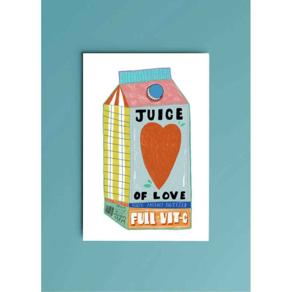 Little Miss Grumpy Κάρτα The Juice of Love (10 x 15 cm)