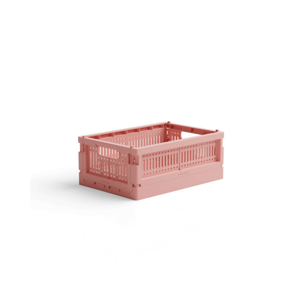 Made Crate Mini Πτυσσόμενο Κιβώτιο 24 × 16.5 × 9.5 cm (Candyfloss Pink)