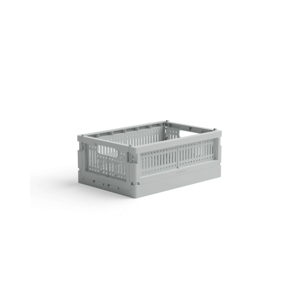 Made Crate Mini Πτυσσόμενο Κιβώτιο 24 × 16.5 × 9.5 cm (Misty Grey)