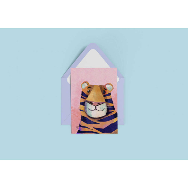 Little Miss Grumpy Κάρτα Tiger (10 x 15 cm)