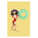 Little Miss Grumpy Κάρτα Good Swims (10 x 15 cm)