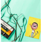 Little Miss Grumpy Κάρτα Freddie Mercury (10 x 15 cm)