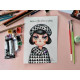 Little Miss Grumpy Κάρτα Tzela (10 x 15 cm)