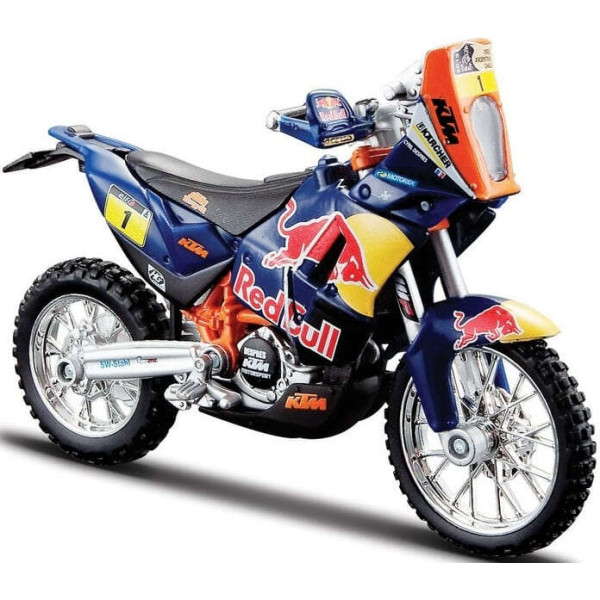 Bburago Race - Red Bull KTM 450 Rally (Dakar Rally) 1/18
