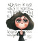 Little Miss Grumpy Κάρτα Edith Piaf (10 x 15 cm)