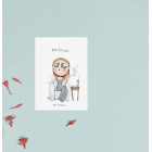 Little Miss Grumpy Κάρτα I’m bored (10 x 15 cm)