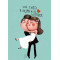 Little Miss Grumpy Κάρτα Newlyweds (10 x 15 cm)