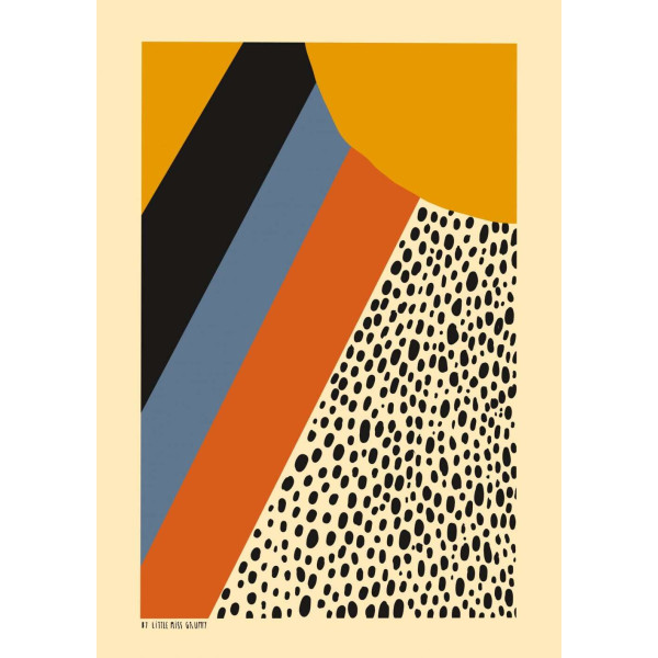 Little Miss Grumpy Κάρτα The Rain (10 x 15 cm)