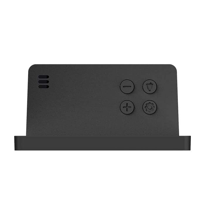 Life Simple Black Ψηφιακό θερμόμετρο και υγρόμετρο εσωτερικού χώρου (Μαύρο)
