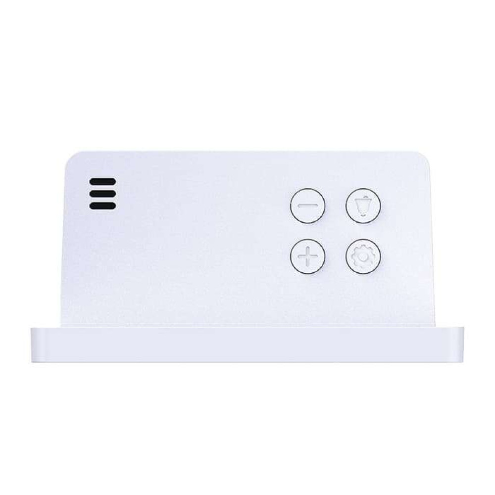 Life Simple White Ψηφιακό θερμόμετρο και υγρόμετρο εσωτερικού χώρου (Λευκό)