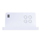 Life Simple White Ψηφιακό θερμόμετρο και υγρόμετρο εσωτερικού χώρου (Λευκό)