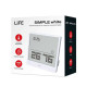 Life Simple White Ψηφιακό θερμόμετρο και υγρόμετρο εσωτερικού χώρου (Λευκό)