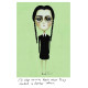 Little Miss Grumpy Wednesday Addams (10 x 15 cm)