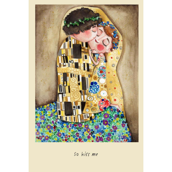 Little Miss Grumpy So kiss me (10 x 15 cm)