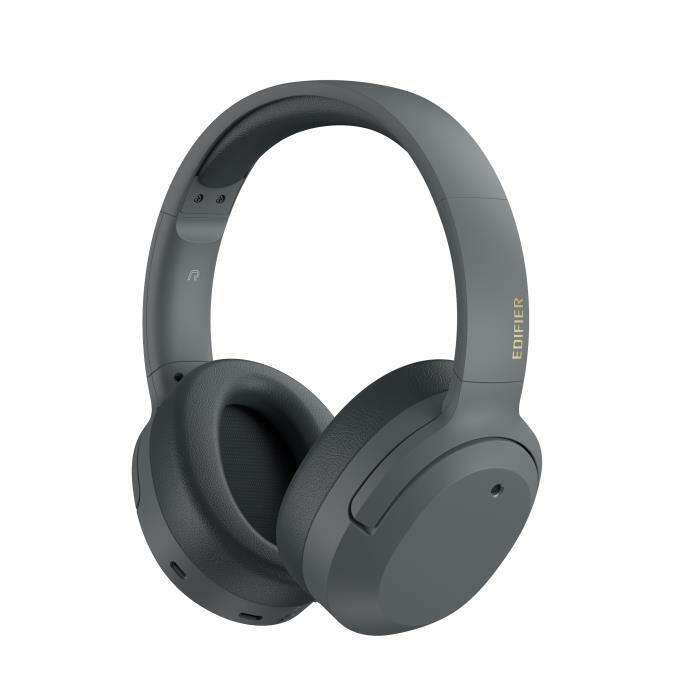 Ασύρματα Over Ear Ακουστικά Edifier Headset W820NB Plus ANC (Gray)