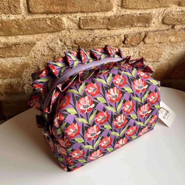 Miss Minimal Zipper Box Νεσεσέρ Lucia With Ribbons (22 x 13 x 23 cm)