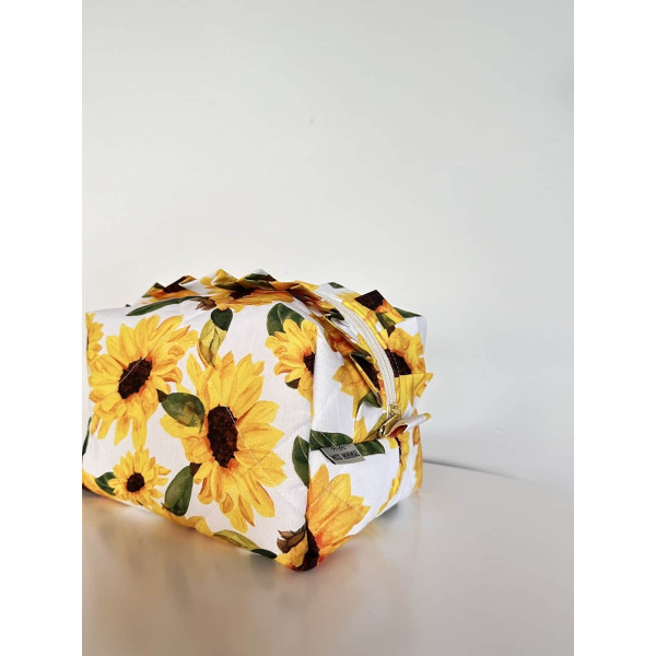 Miss Minimal Zipper Box Νεσεσέρ Mage Romantic With Ribbons (22 x 13 x 23 cm)