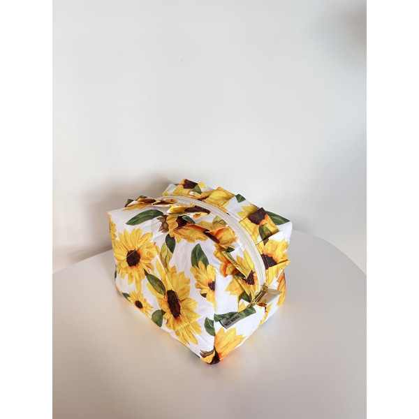 Miss Minimal Zipper Box Νεσεσέρ Mage Romantic With Ribbons (22 x 13 x 23 cm)