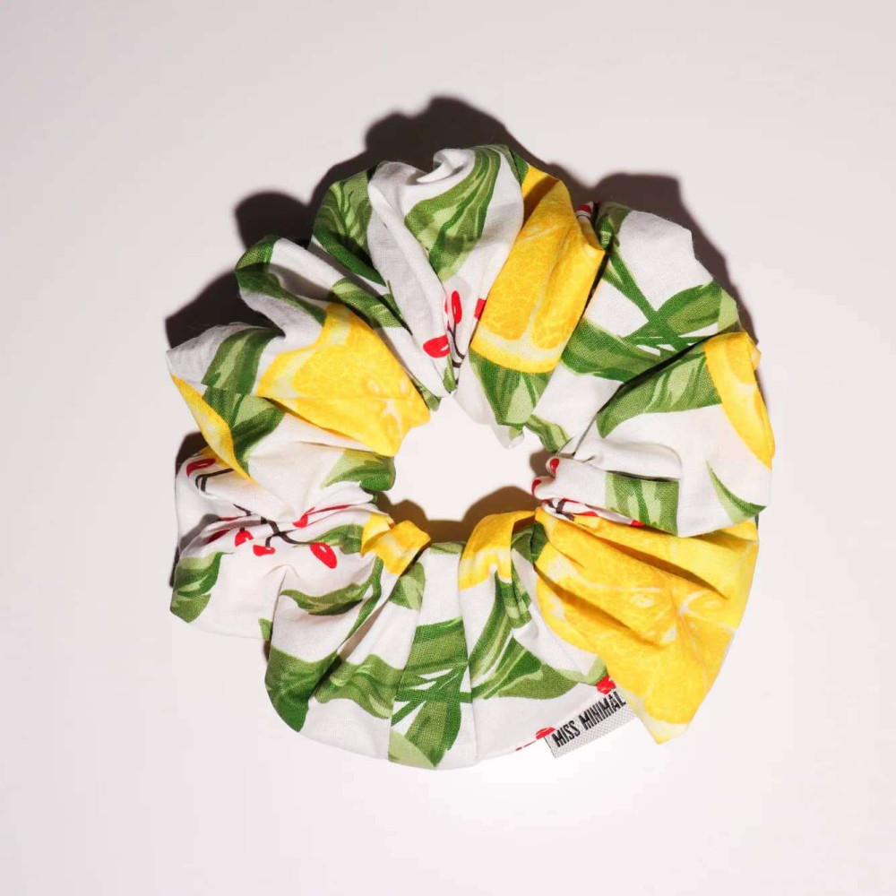 Miss Minimal Schrunchie Lemoni