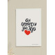 Little Miss Grumpy If you’d only come (10 x 15 cm)