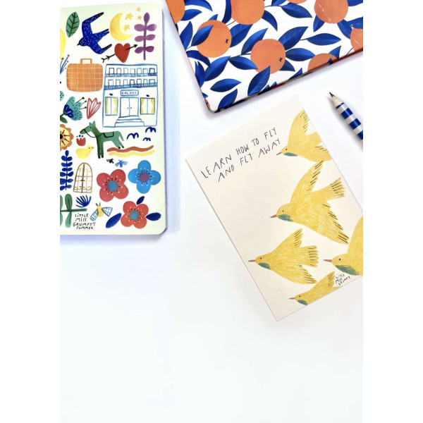 Little Miss Grumpy Fly away (10 x 15 cm)