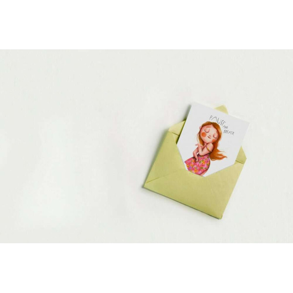 Little Miss Grumpy Pause and breath (10 x 15 cm)