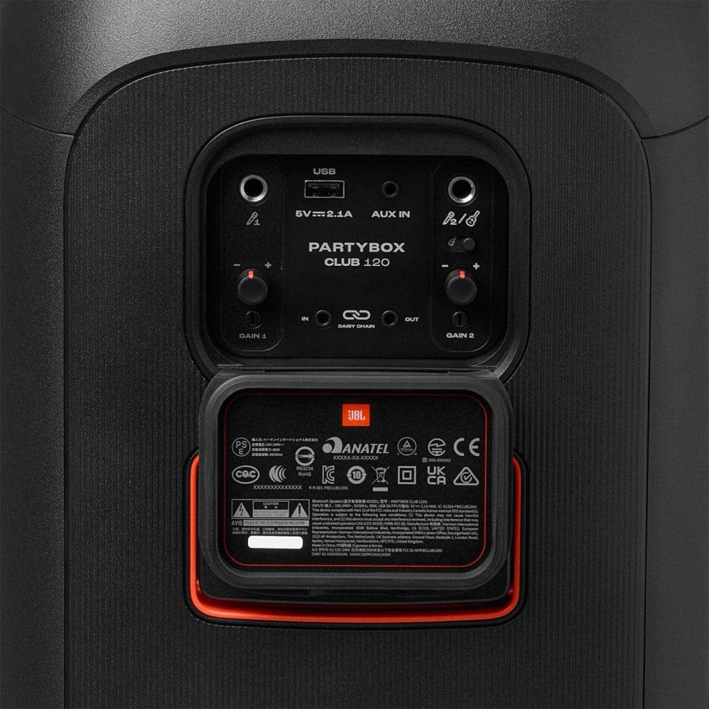 JBL Partybox Club 120, Bluetooth Party Speaker (Μαύρο)