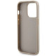 Guess Θήκη Backcover για Apple iPhone 15 Pro Strass Metal Logo (Χρυσό)