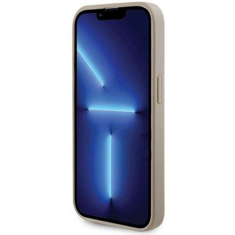 Guess Θήκη Backcover για Apple iPhone 15 Pro Strass Metal Logo (Χρυσό)