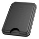 Hoco GT3 Magsafe Card Holder Mαγνητική Θήκη Καρτών από Οικολογικό Δέρμα (Μαύρο)