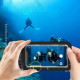 Tech-Protect UWC9 Αδιάβροχη Θήκη για Κινητό Universal Waterproof Phone Case 8.9" (Μαύρο/Πορτοκαλί)