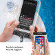 Tech-Protect UWC7 Αδιάβροχη Θήκη για Κινητό Universal Waterproof Phone Case 6.9" (Μαύρο/Πορτοκαλί)