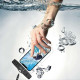 Tech-Protect UWC7 Αδιάβροχη Θήκη για Κινητό Universal Waterproof Phone Case 6.9" (Μαύρο/Πορτοκαλί)