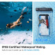Spigen A610 Αδιάβροχη Θήκη για Κινητό Universal Waterproof  Float Phone Case (Διάφανο)
