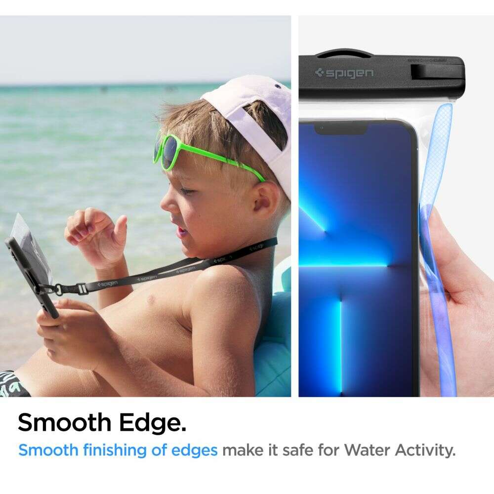 Spigen A601 Αδιάβροχη Θήκη για Κινητό Universal Waterproof  Phone Case (Διάφανο)