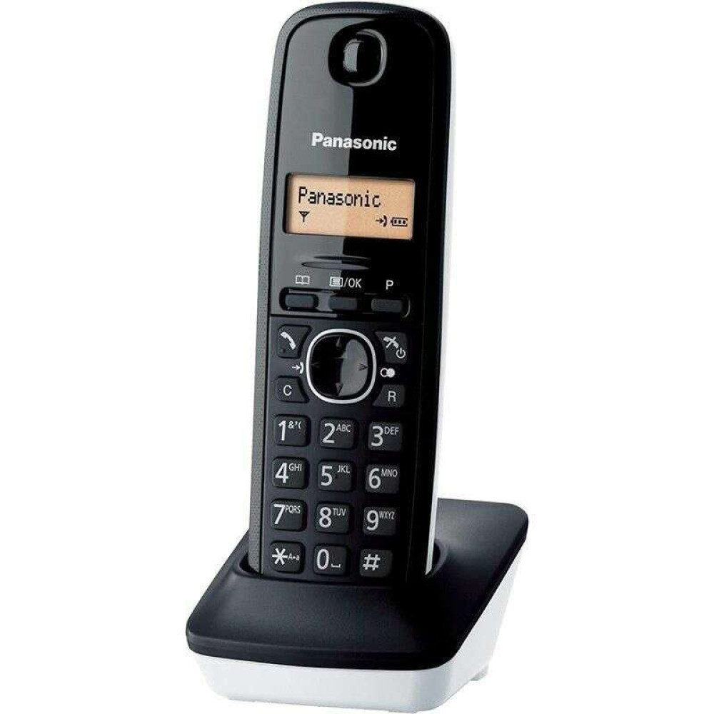 Ασύρματο Τηλέφωνο Panasonic KX-TG1611 (Μαύρο/Λευκό)