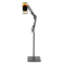XO C137 Μεταλλικό Stand Δαπέδου Κινητού/tablet 135cm 3.5" - 11" (Μαύρο)