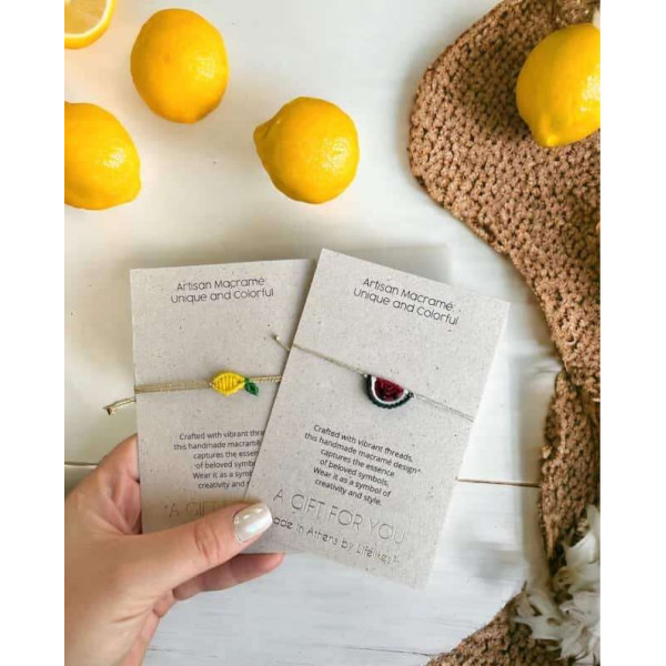 LifeLikes Μακραμέ Καρπούζι