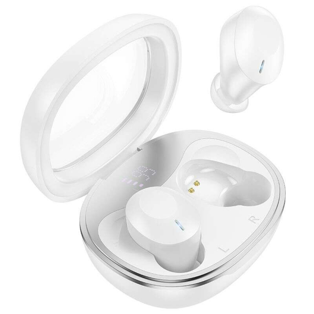 Hoco Ασύρματα Ακουστικά Bluetooth TWS EQ3 (Λευκό)