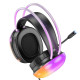 Hoco W109 Plus Over Ear Gaming Headset με σύνδεση 3.5mm / USB LED (Μαύρο)