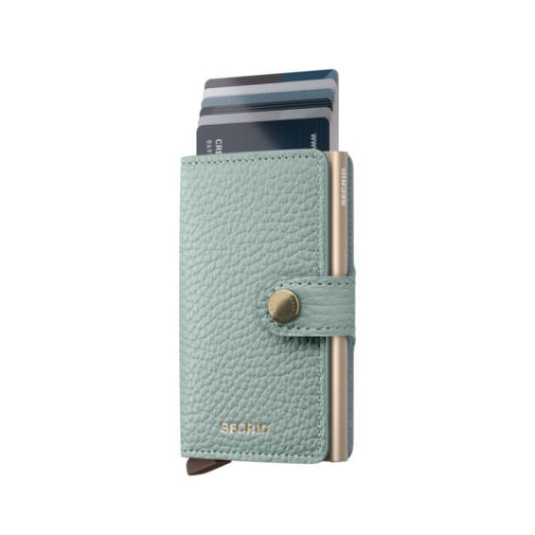 Secrid Miniwallet Πορτοφόλι Pebble (Sea Green)