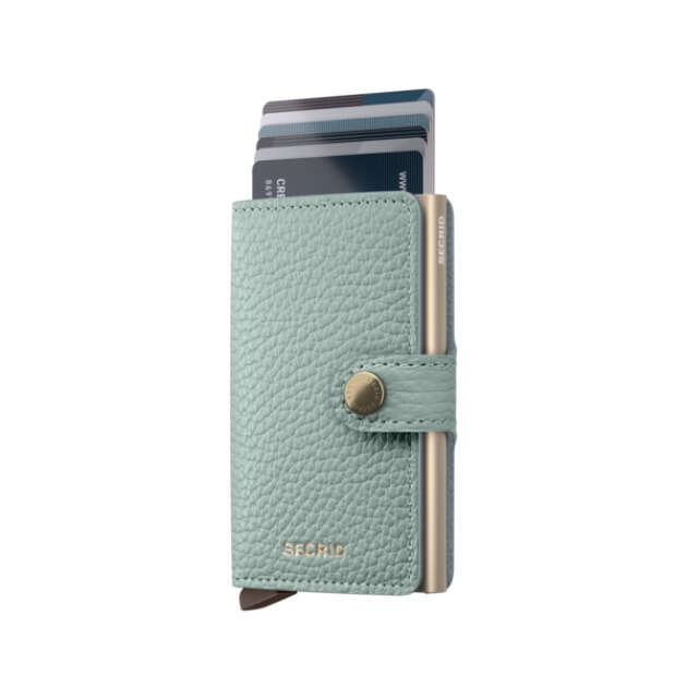 Secrid Miniwallet Πορτοφόλι Pebble (Sea Green)