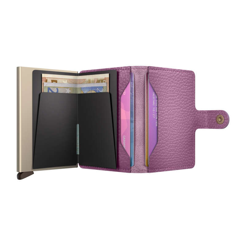 Secrid Miniwallet Πορτοφόλι Pebble (Orchid)
