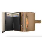 Secrid Miniwallet Πορτοφόλι Pebble (Cappuccino)