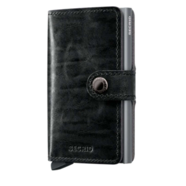Secrid Miniwallet Πορτοφόλι Dutch Martin Leather (Grey)