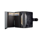 Secrid Miniwallet Πορτοφόλι Dutch Martin Leather (Grey)