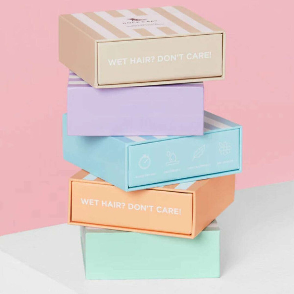 Dock & Bay Πετσέτα μαλλιών 63 x 26 cm - Light Grey