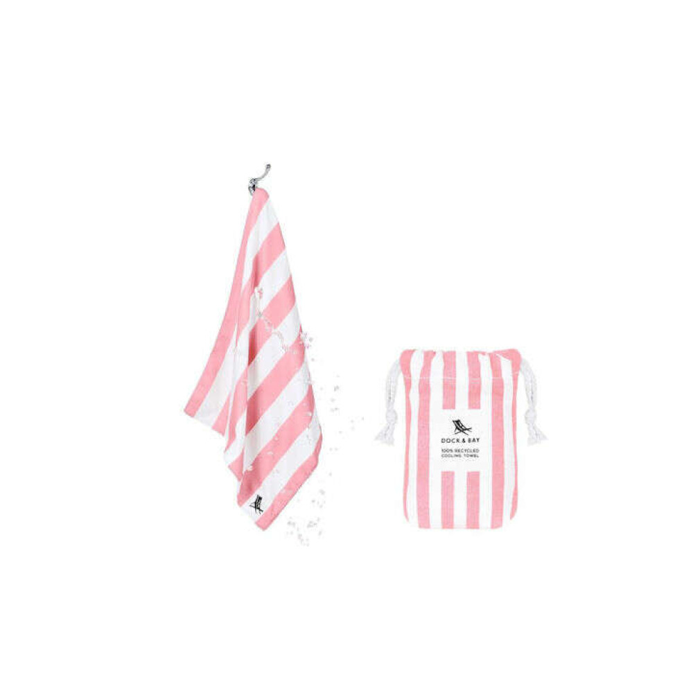 Dock & Bay Δροσιστική πετσέτα γυμναστικής 69 x 33 cm - Malibu Pink