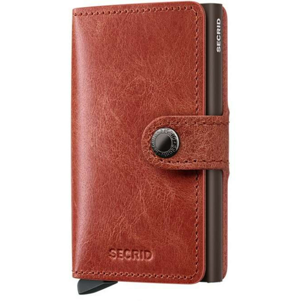 Secrid Miniwallet Πορτοφόλι Vintage (Orange)